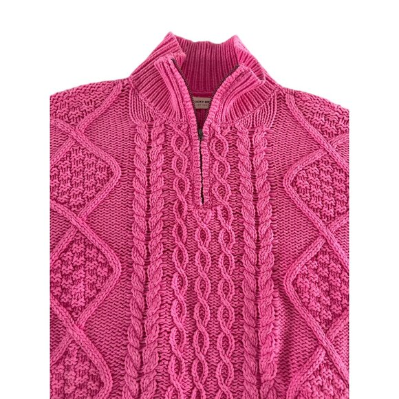 Lucky Brand Pink Cable Knit Sweater - Picture 6 of 15